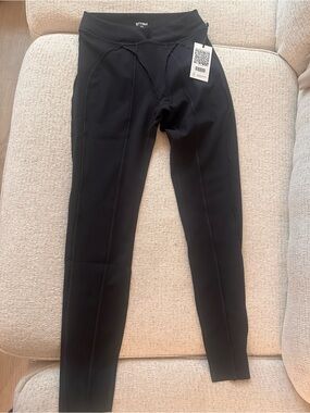 BetterMe Contour Stitch Leggings Black High-Waist Seam Detail Leggings